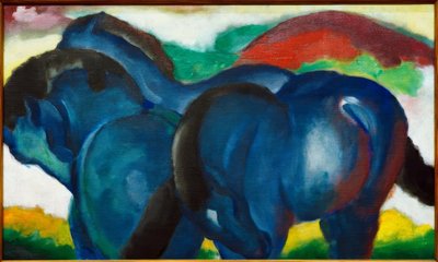 De små blå hestene av Franz Marc