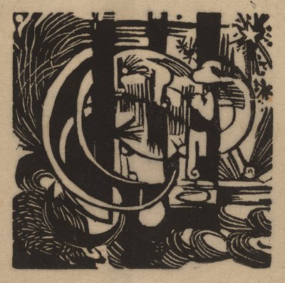 Lizards, 1912. av Franz Marc