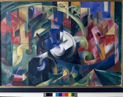 Maling med okser av Franz Marc