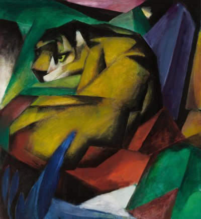 Tigeren av Franz Marc