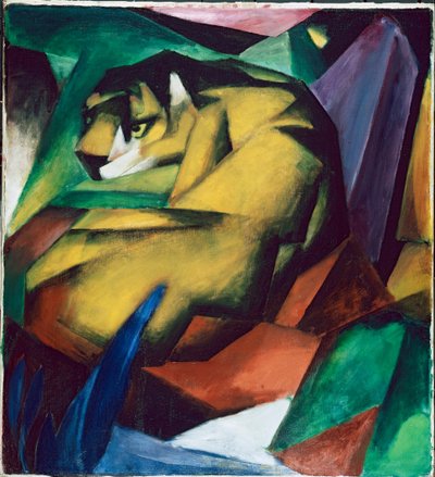 Tigeren, 1912 av Franz Marc