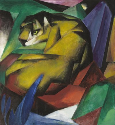 Tiger av Franz Marc