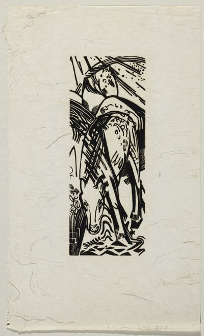 drikkehest av Franz Marc