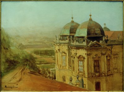 Øvre Belvedere i Wien av Franz Rumpler