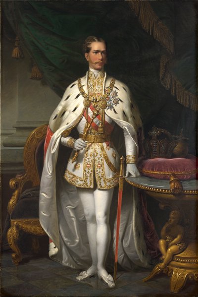 Kaiser Franz Joseph I. av Franz Russ der Jüngere
