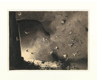Hell Gate, 1916. av Franz Sedlacek