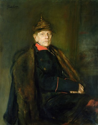 Generalfeltmarskalk Helmuth Graf von Moltke (1800-91), 1890 av Franz Seraph von Lenbach