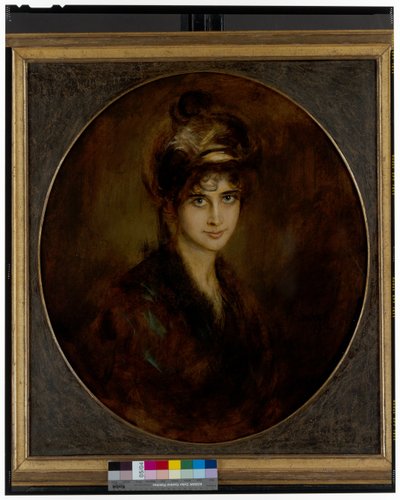 Portrett av en prinsesse Aldobrandini av Franz Seraph von Lenbach