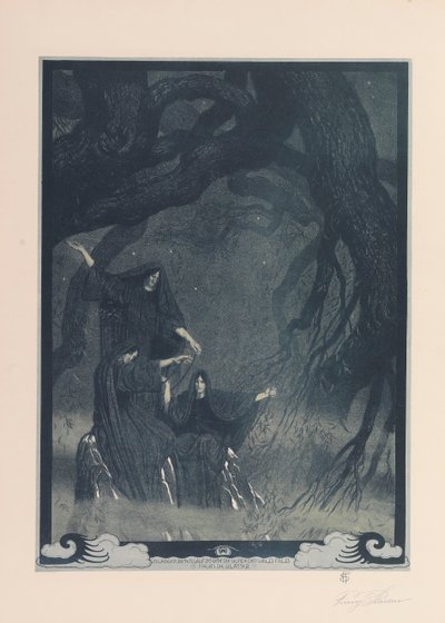 The Ring of the Nibelung, 1914. av Franz Stassen