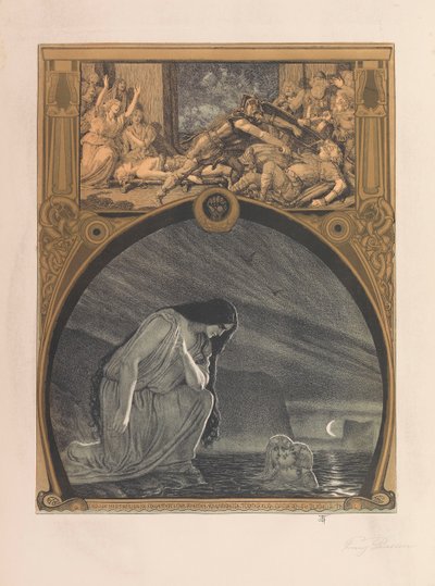 The Ring of the Nibelung, 1914. av Franz Stassen