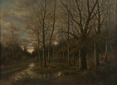 Au landskap nær Lundenburg av Franz Stephan Paschinger