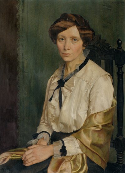 Kunstnerens kone av Franz Tomaschu