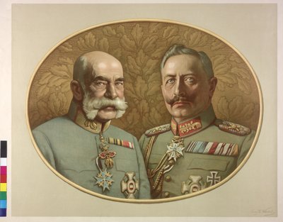 Keiser av Østerrike og Vilhelm II Franz Josef I av Franz Wurbel