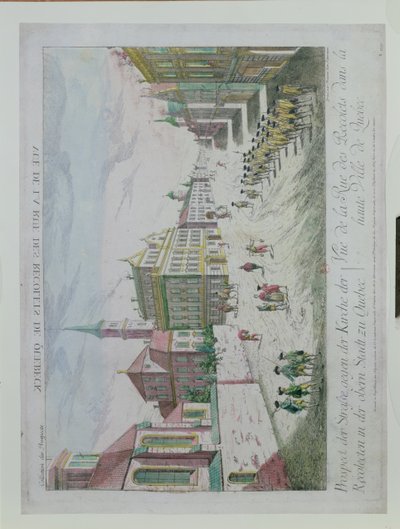 Rue des Recolets, Quebec, fra 