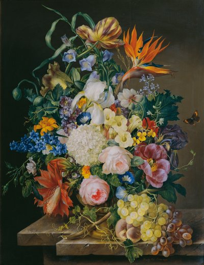 blomst stykke av Franz Xaver Petter