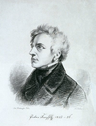 Maleren Johann Peter Krafft av Franz Xaver Stöber