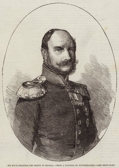 Hans Kongelige Høyhet Prinsen av Preussen av Franz Xaver Winterhalter