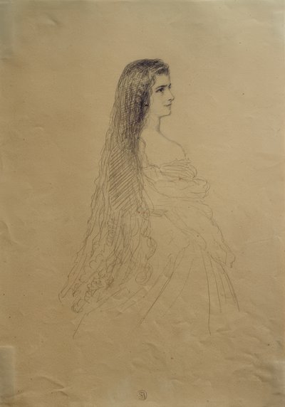 Keiserinne Elisabeth av Østerrike av Franz Xaver Winterhalter