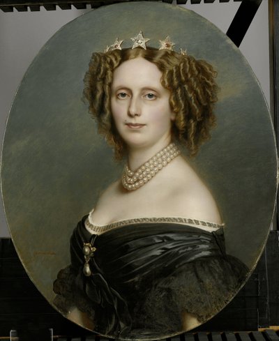 Portrett av Sophia Frederika Mathilda (1818-77), prinsesse av Württemberg av Franz Xaver Winterhalter