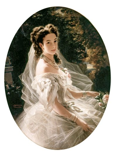 Prinsesse Pauline av Metternich, 1860 av Franz Xaver Winterhalter