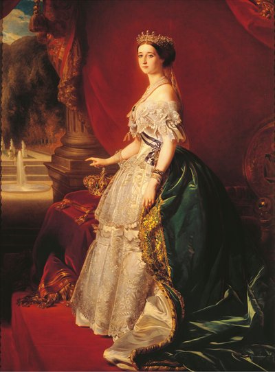 The Empress Eugenie, ca. 1852 (olje på lerret) av Franz Xaver Winterhalter
