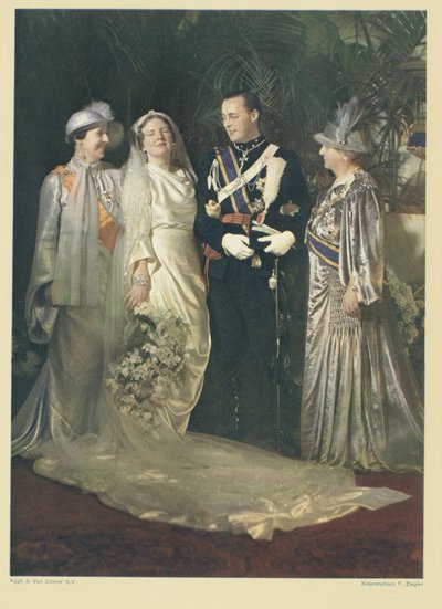 Portrett av Juliana og Bernhard av Franz Ziegler