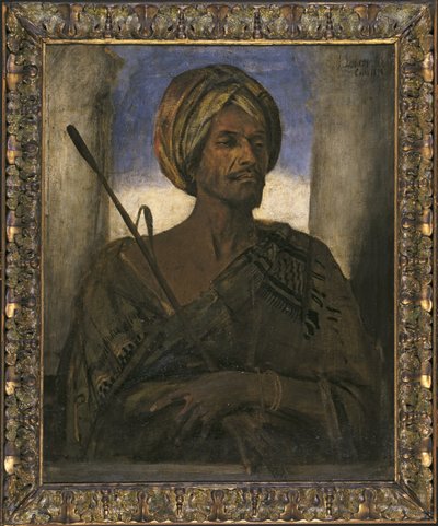 Portrett av en araber av Franz von Lenbach