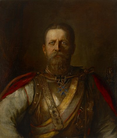 Kronprins Frederick William, senere Frederick III, tysk keiser og konge av Preussen av Franz von Lenbach