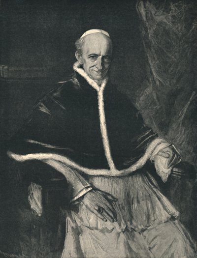 Hans Hellighet Pave Leo XIII, 1886 av Franz von Lenbach