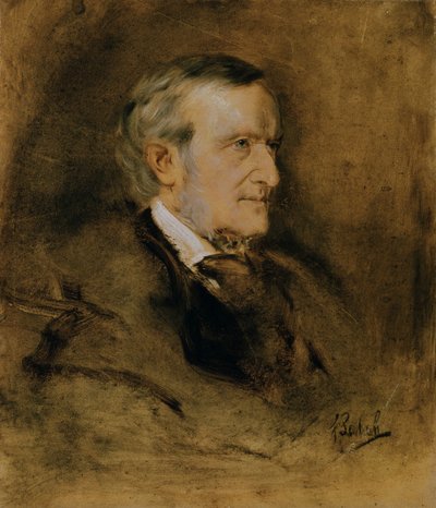 Richard Wagner av Franz von Lenbach