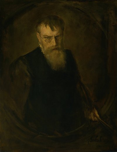 selvportrett av Franz von Lenbach