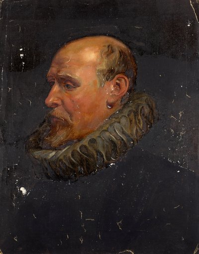 Portrett av en herre med ruff av Franz von Matsch