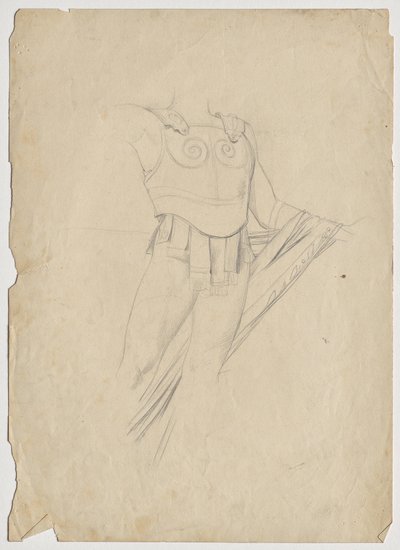 Torso med brystplate av Franz von Matsch