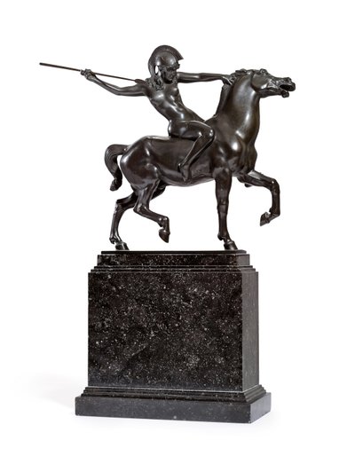 Amazon på hesteryggen, av Franz von Stuck