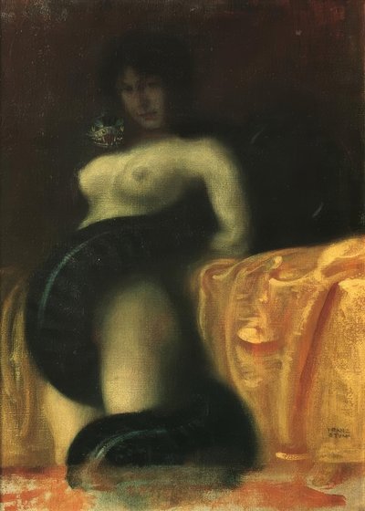 Slangekvinnen av Franz von Stuck