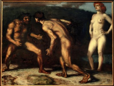 Kampen for kvinner av Franz von Stuck