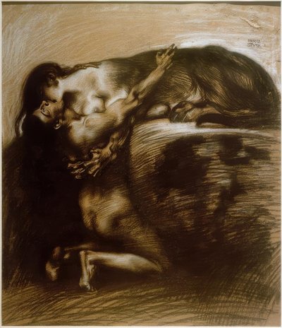 Sfinksens kyss av Franz von Stuck