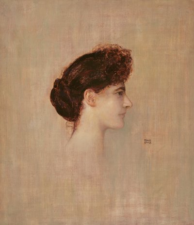Portrett av en kvinne, 1892 av Franz von Stuck