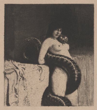 Sensualitet av Franz von Stuck
