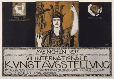 Sjuende internasjonale kunstutstilling, München 1897 av Franz von Stuck