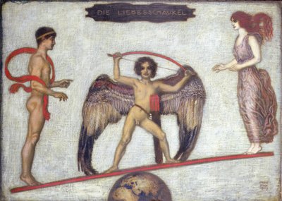 The Love Swing av Franz von Stuck