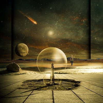 Reise gjennom den kosmiske ørkenen av Franziskus Pfleghart