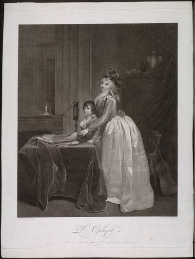 The Optical Viewer, ca. 1794. av Fréderic Cazenave