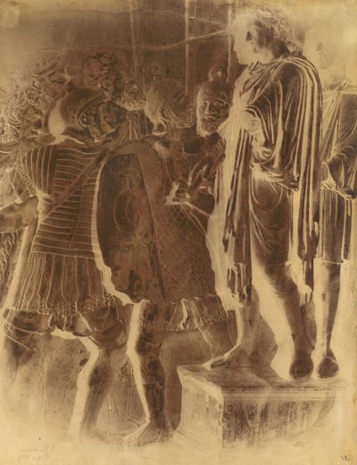 Bas-relieff fra Konstantinbuen, Roma, 1849. av Frédéric Flachéron