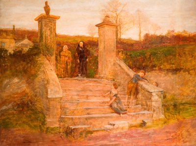 Den gamle porten, 1868. av Fred Walker