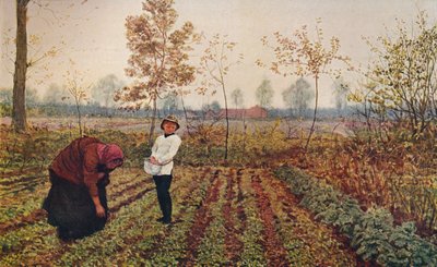 The Violet Field, 1867, c1915 av Fred Walker