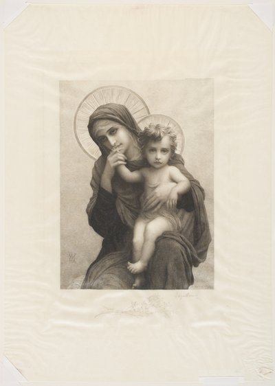 Madonna og barn av Frederic Auguste Laguillermie