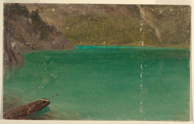 Alpinsjøen (Bayern eller Sveits) av Frederic Edwin Church