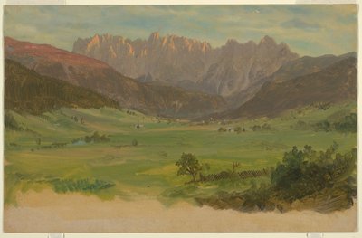 Alpedalen av Frederic Edwin Church