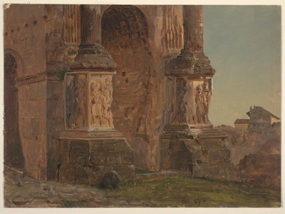 Buen til Septimius Severus, Roma av Frederic Edwin Church